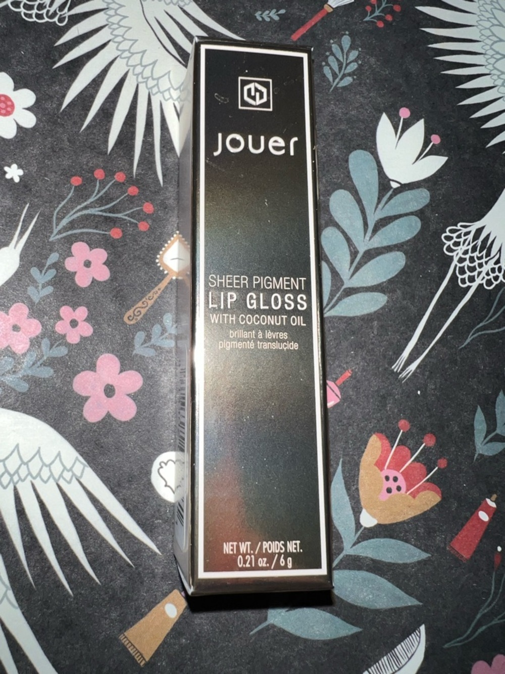 Jouer Sheer Pigment Lip Gloss - Serrano shade